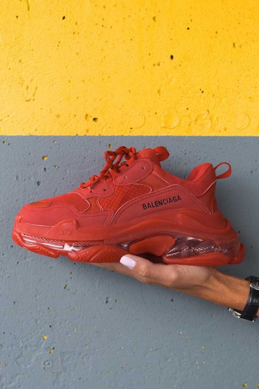Balenciaga Triple s Red красные