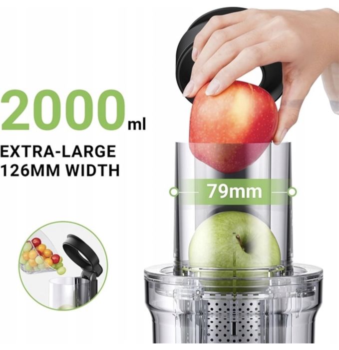 Wyciskarka wolnoobrotowa pionowa Amzchef 150 W