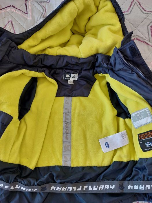 Зимовий лижний термокостюм, комбінезон і куртка Chicco, р. 92  Новий