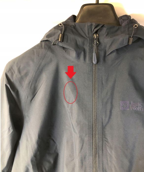 Jack Wolfskin Kurtka 3w1 Damska Night Blue L Wodoodporna i Ciepła