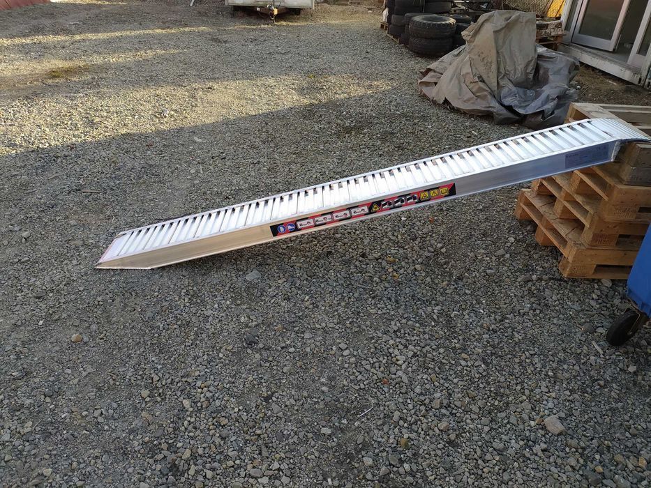 Najazdy aluminiowe od 2m-5m, do 25T - Dostawa, gwarancja, znak CE