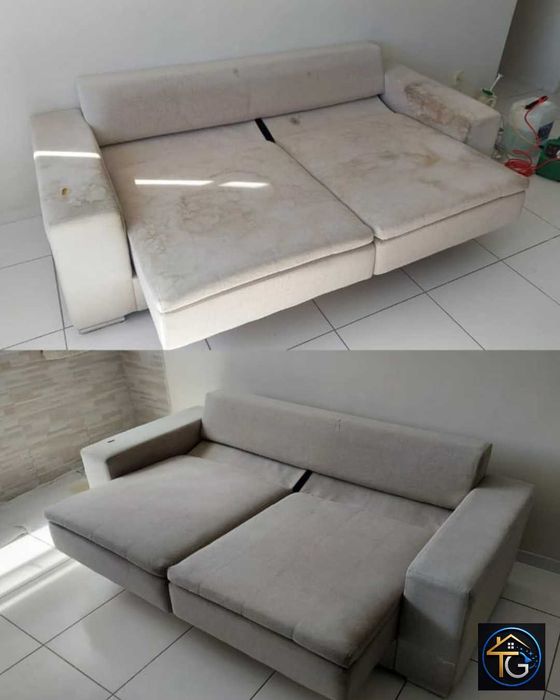 Limpeza de Sofás ao Domicílio
