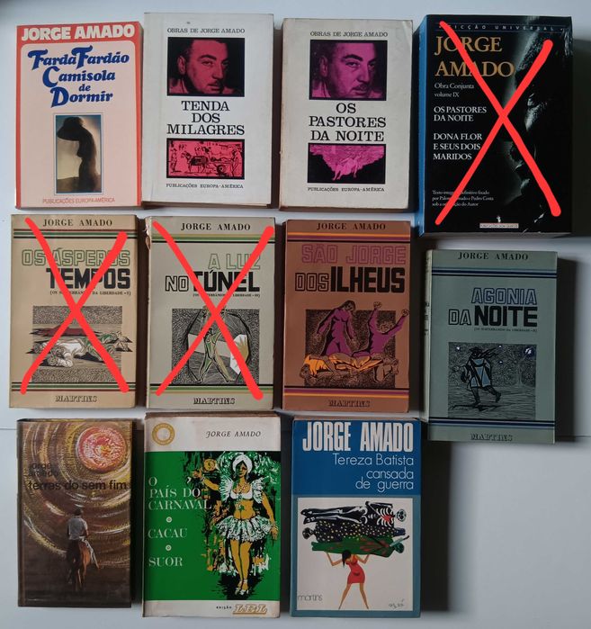 Livros do Jorge Amado