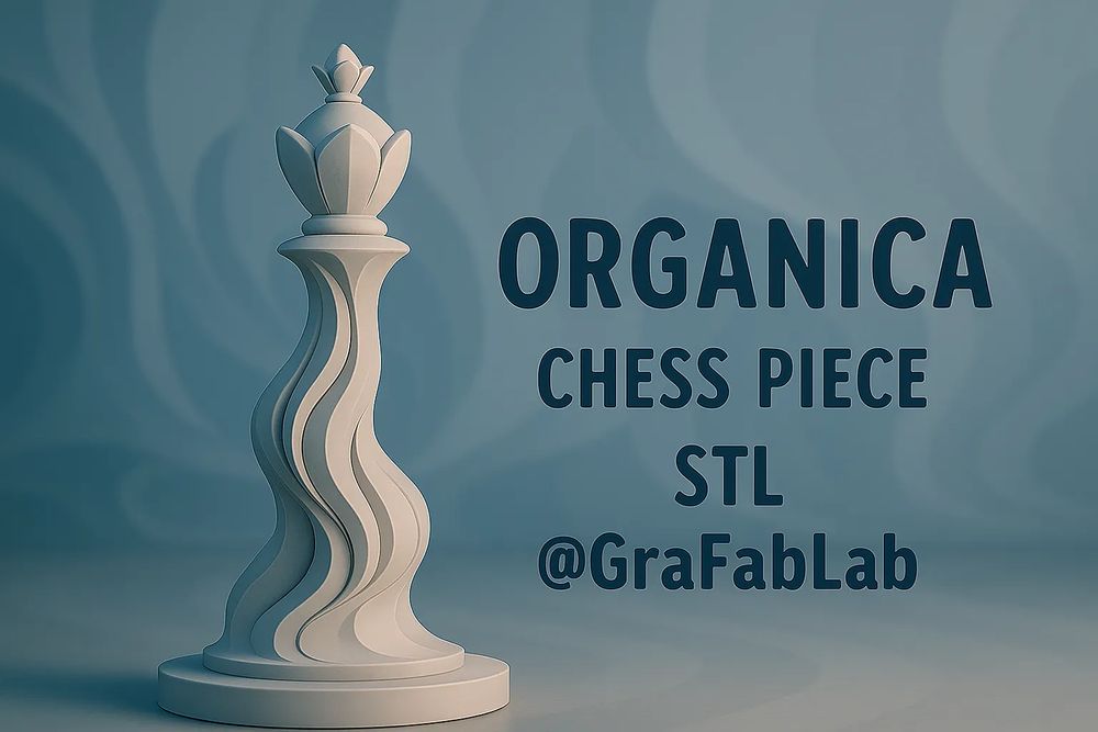Peça de Xadrez Orgânica Rainha "Queen"