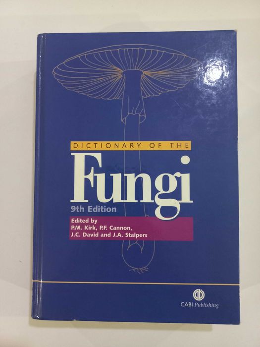 Livro Dictionary of the Fungi - 9ª Edição