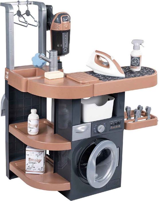 Пральна кімната для дітей Smoby Rowenta 3 в 1 з пилососом  7600330327