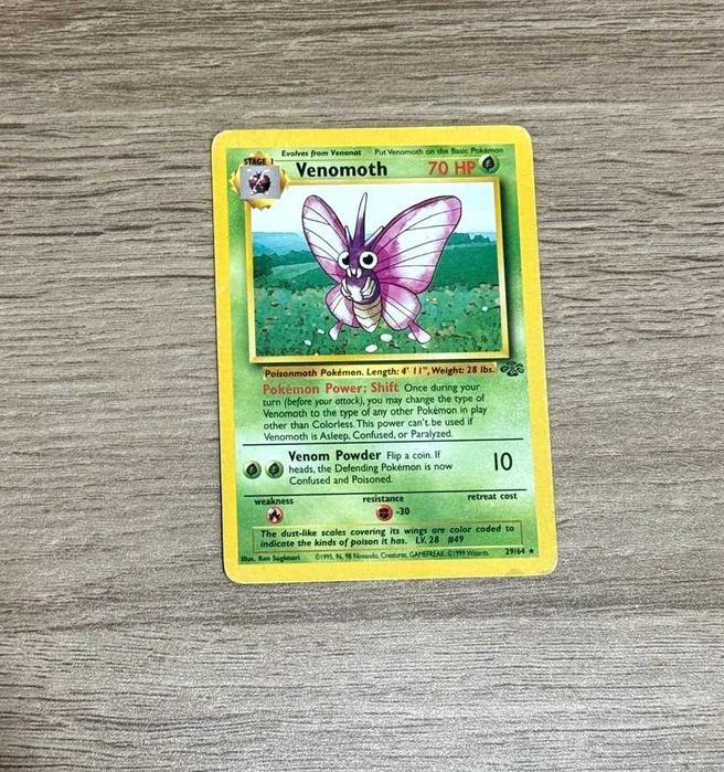 Jungle Cartas Originais Pokémon TCG WOTC