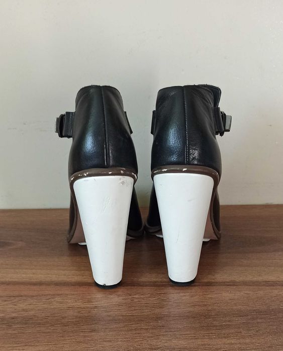 buty damskie grafit czarne 37-38