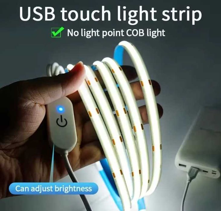 Tasma LED elastyczna 5 mb zasilana USB