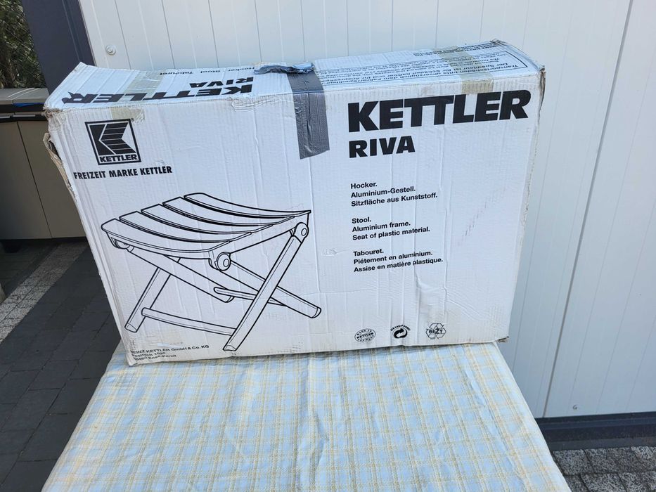 Kettler Riva Taboret Ogrodowy Nowy