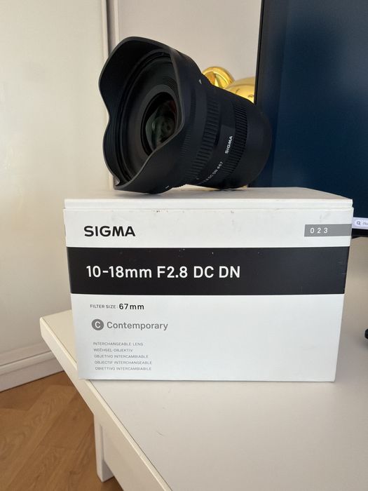 Обʼєктив Sigma 10-18mm f2.8 e-mount
