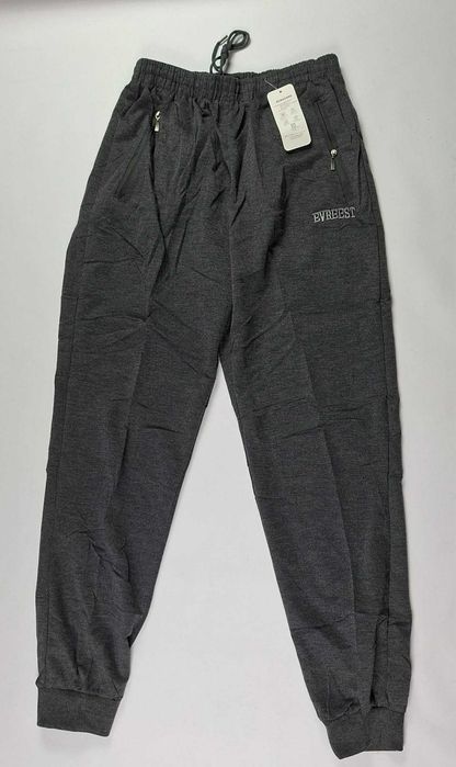 Spodnie męskie dresowe ze ściągaczami Dunauone Y-4772 r. XL pas 72-104 cm