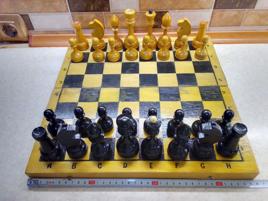 Шахматы СССР деревянные.
