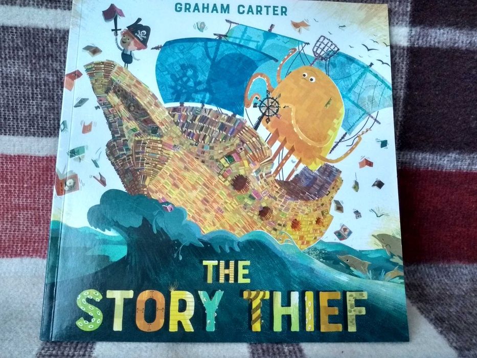 Książka po angielsku The Story Thief, Graham Carter