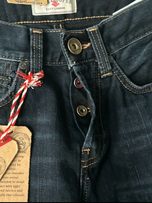 Lee Cooper Denim Jeansy W28 L34 granatowe proste