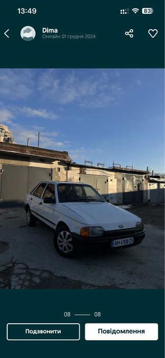 Продам форд ескорд