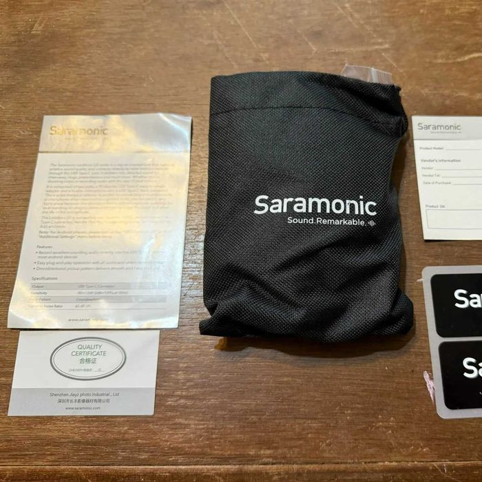 BOYA Набор микрофон петличка 2 в 1 для iPhone и Android (мікрофон)