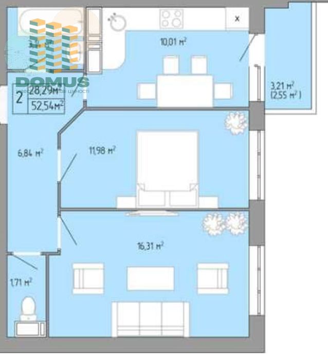 Продам 2 комн. ЖК Акварель 3. Центр. Сдан! Пишоновская!