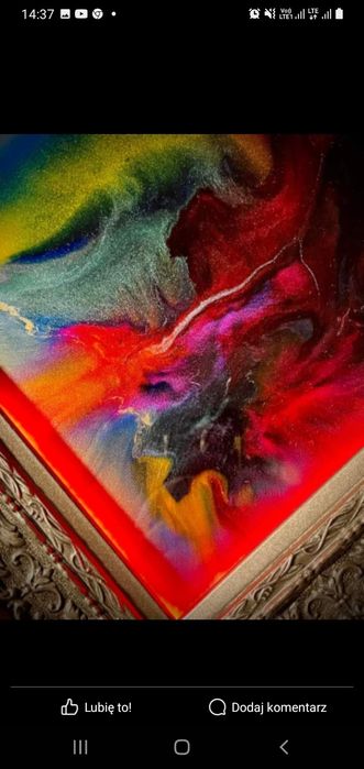 Obraz z żywicy epoksydowej