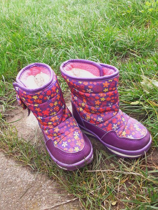 Сапоги зиние теплые, детские