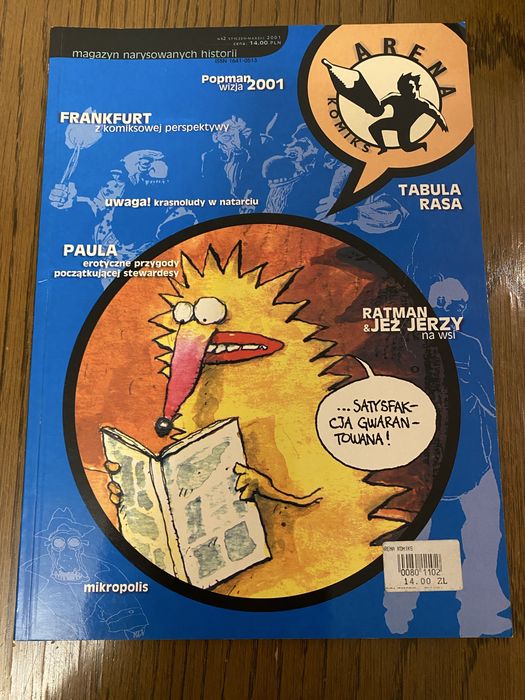 Arena Komiks 2 Magazyn narysowanych historii Graficon 2001