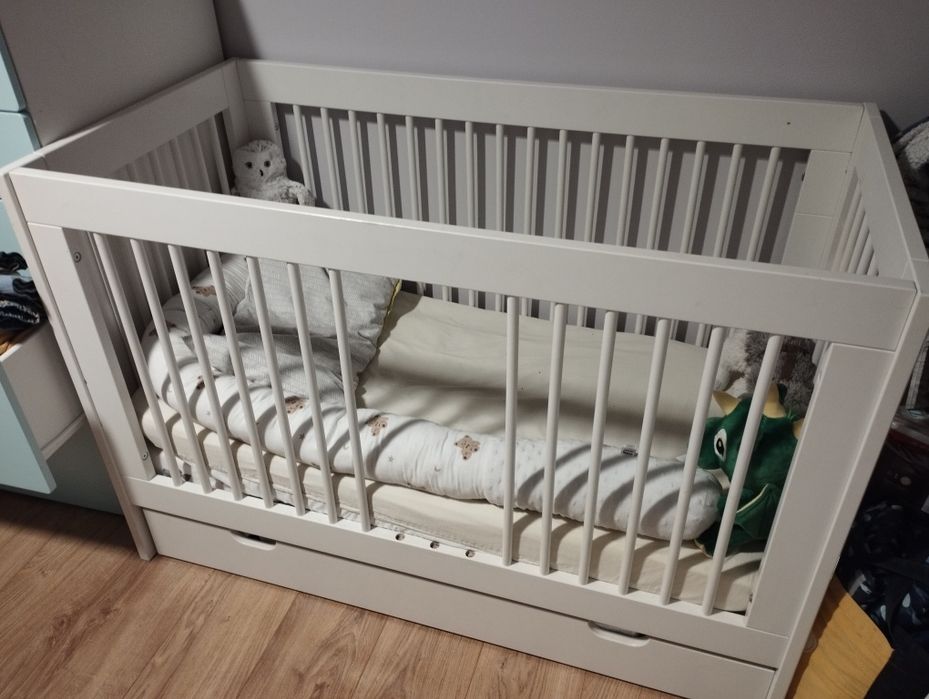 Łóżeczko dzieciece 120*60 PINIO BASIC 2szt. BLIŹNIAKI