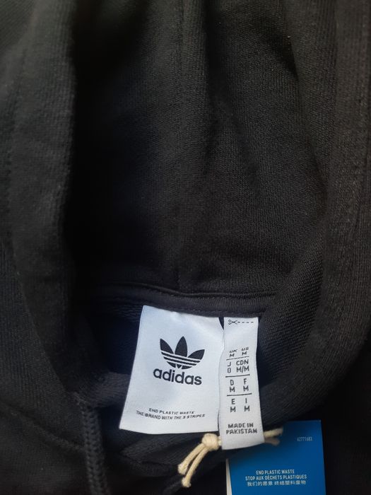 Adidas Bluza H06667 TREFOIL HOODY (blackwhite))