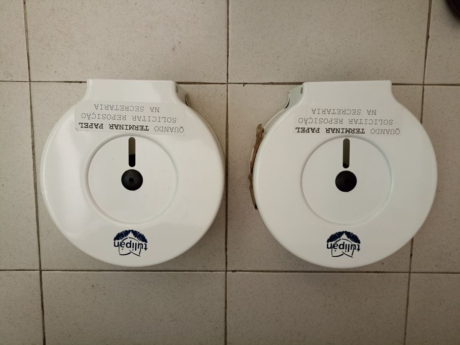 Porta rolos papel higiénico