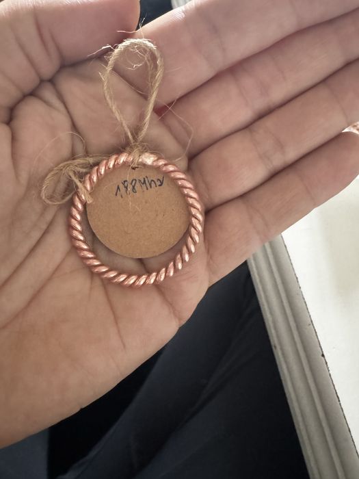 Naszyjnik miedziany tensorowy 188mhz