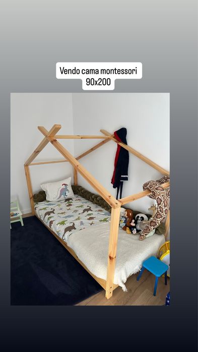 Cama montessori 200x90