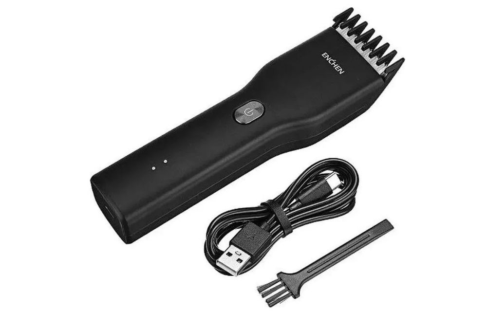 Машинка/Триммер  для стрижки волос ENCHEN Boost Hair + нож