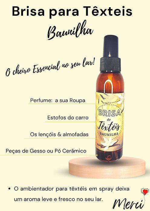 Sabonetes, desodorizantes, brisas Naturais