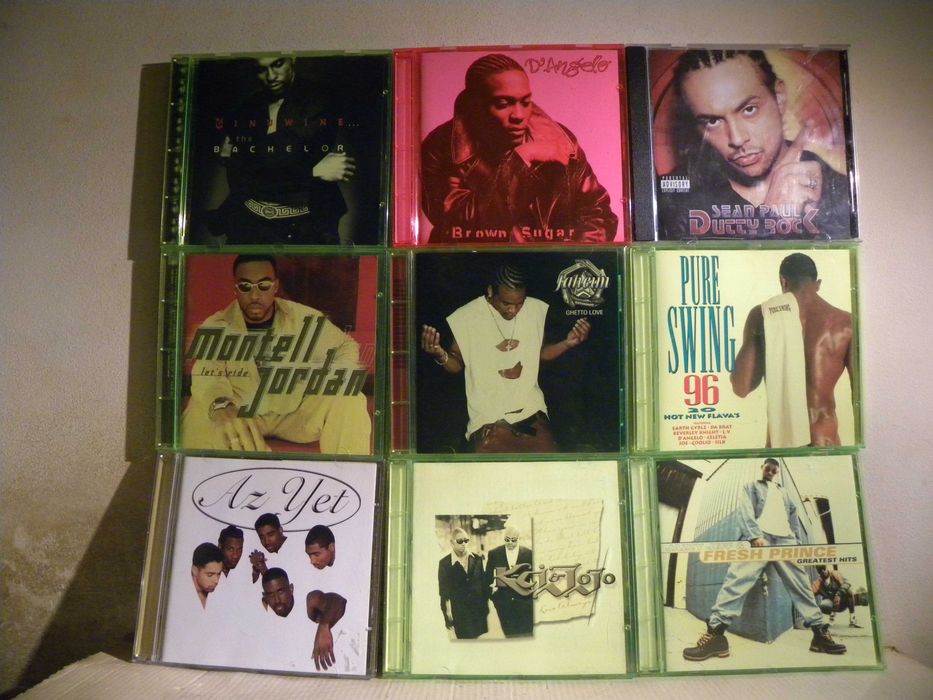 53 płyty CD hip hop i r&b z przełomu lat 90 i 00 Szczecin