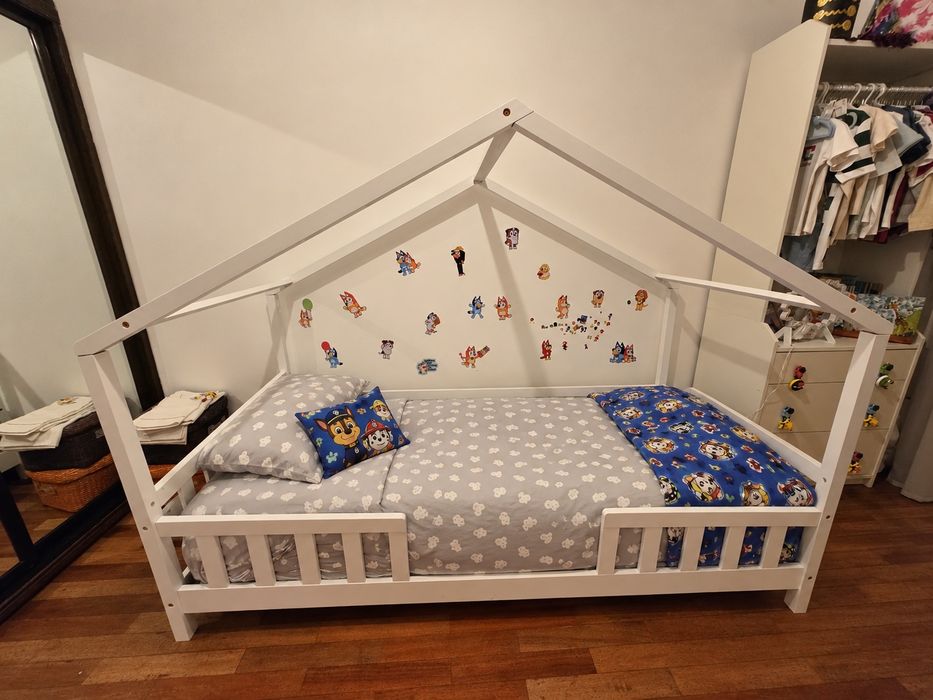 Cama casa de criança