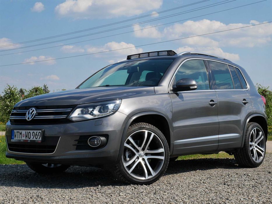 Бампер комплектный передок VW Tiguan R-line рестайлинг разборка Тигуан