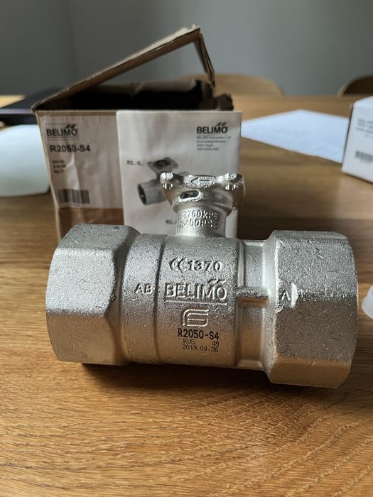1. Belimo R2050-S4 zawór kulowy odcinający (DN50)CENA ZA 2 SZTUKI