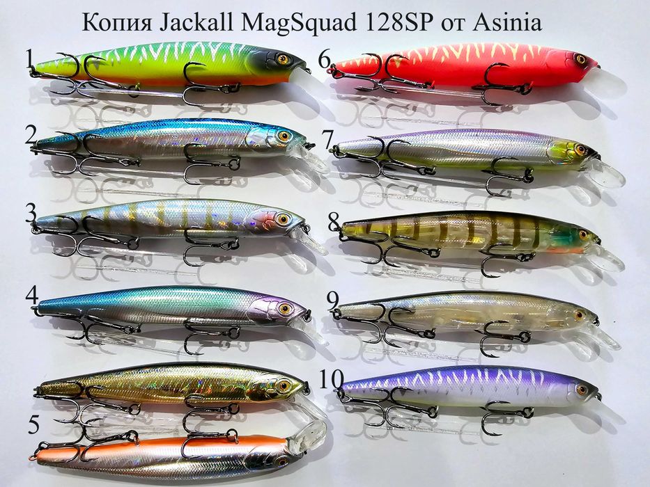 Воблер O.S.P. Rudra, Asura, Khamsin ITO Shiner MagSquad от Asinia