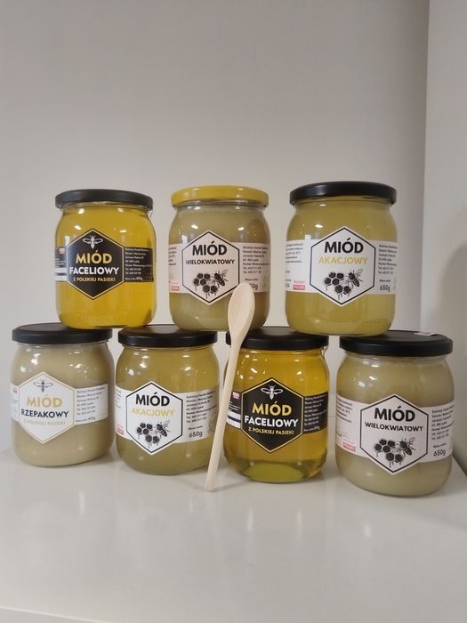 Zestaw Miodów z Własnej pasieki 650g