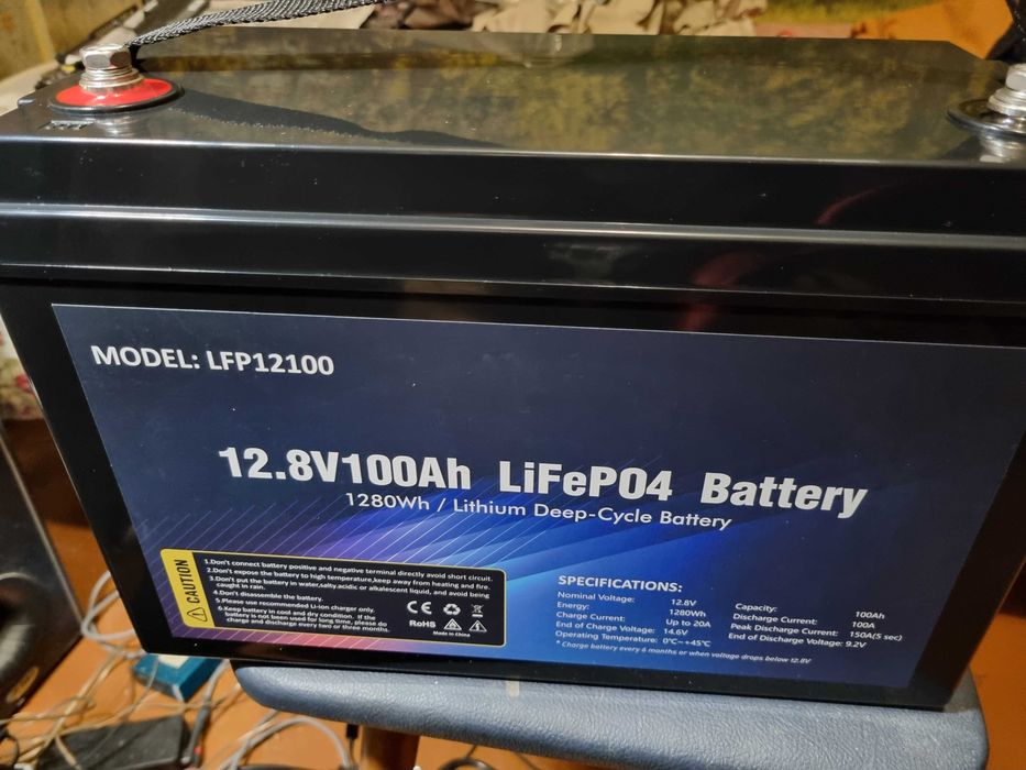 аккумулятор Lifepo4 100Ah 1280Wh