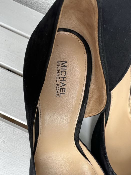 Eleganckie czarne szpilki Michael Kors 40