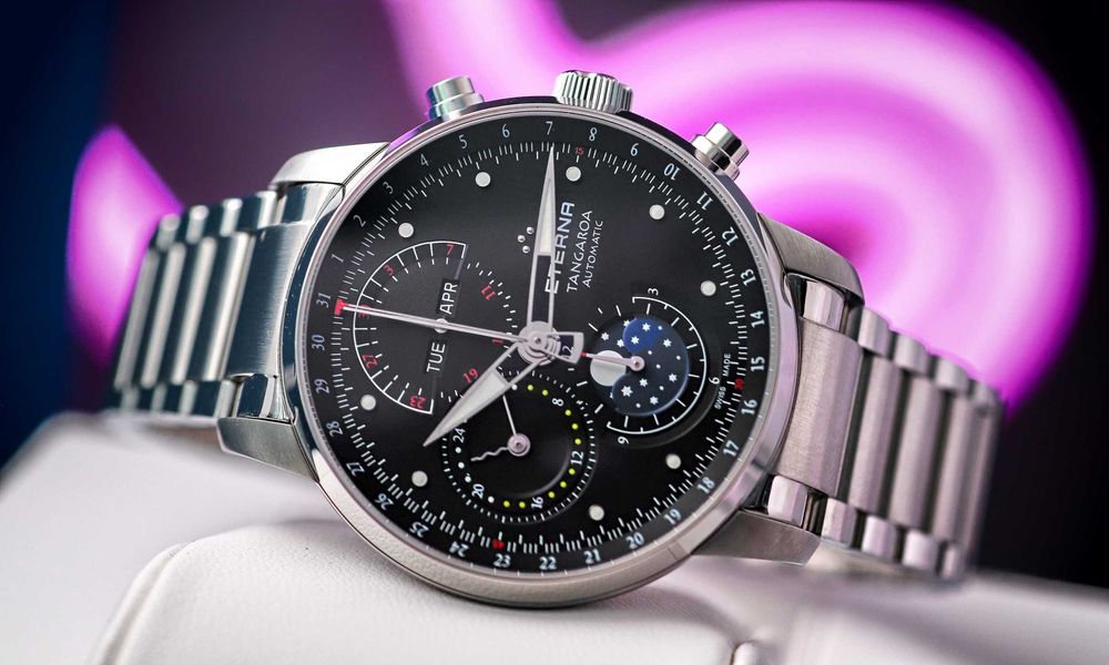 Eterna tangaroa moonphase chronograph best sale
