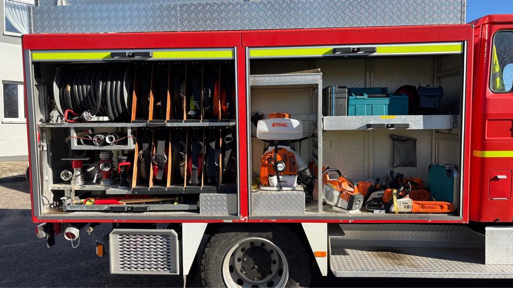 Samochód pożarniczy STRAŻ Strażaci  GBA Iveco Magirus 120-25