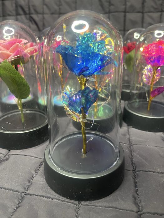 Розы в колбе. Вечная роза! Подарок. Роза