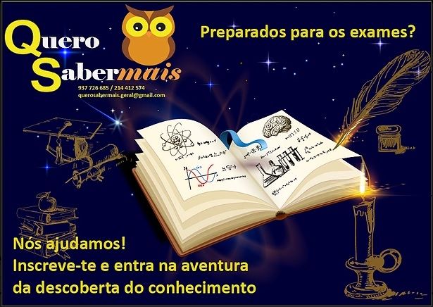 Explicações, sala de estudo... Informações através do contato