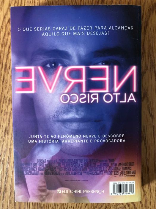 Nerve - Alto Risco, de Jeanne Ryan