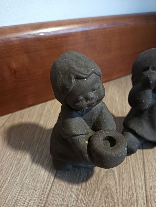 Figurka ceramiczna dziecko zestaw 2szt Limpke