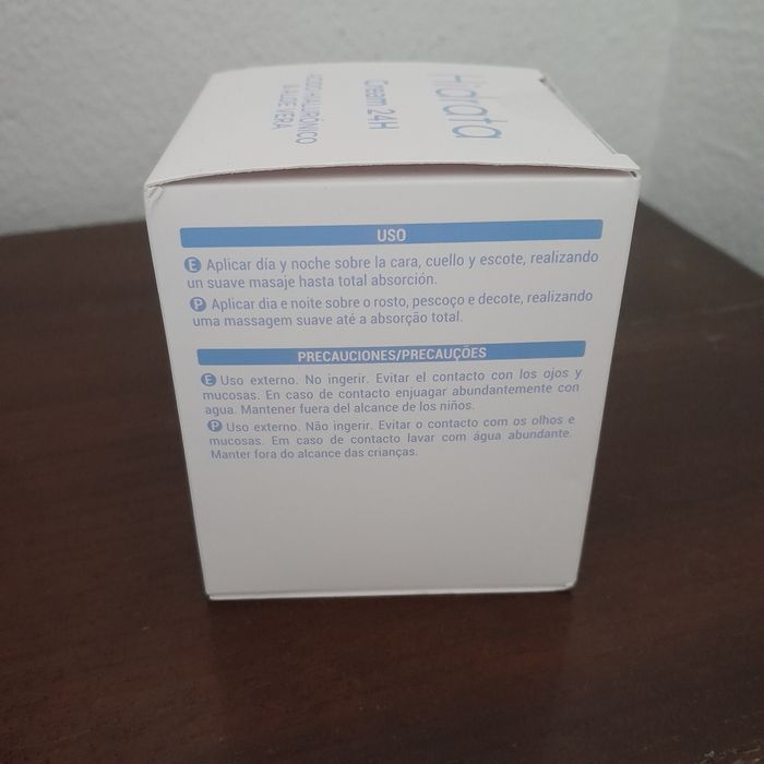 Cream hidrata 24H Ácido Hialurónico & Aloe Vera da deliplus