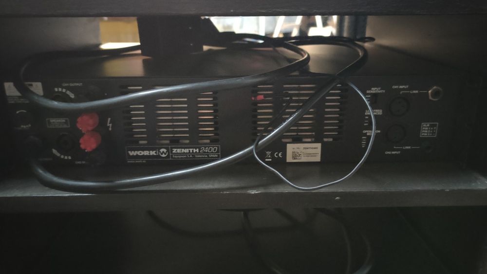Cyfrowa końcówka mocy zenith work 2400