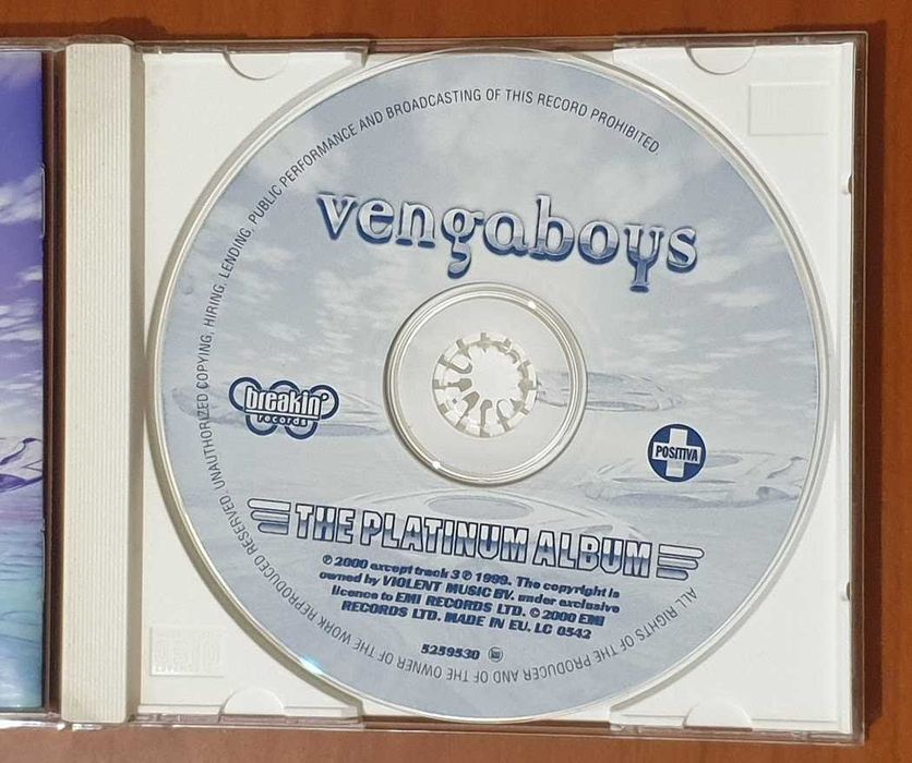 CD - Vengaboys - The Platinum Album