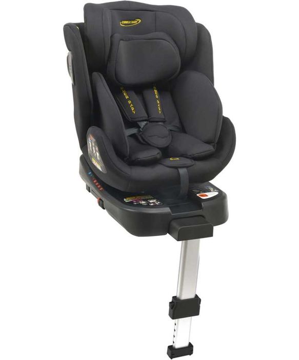 Fotelik Samochodowy COMO 40-150CM Obrotowy 360° ISOFIX z Nogą i-Size